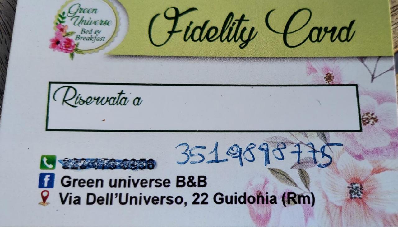 Green Universe Guidonia Kültér fotó